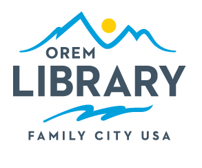 Homepage of Orem Public Library