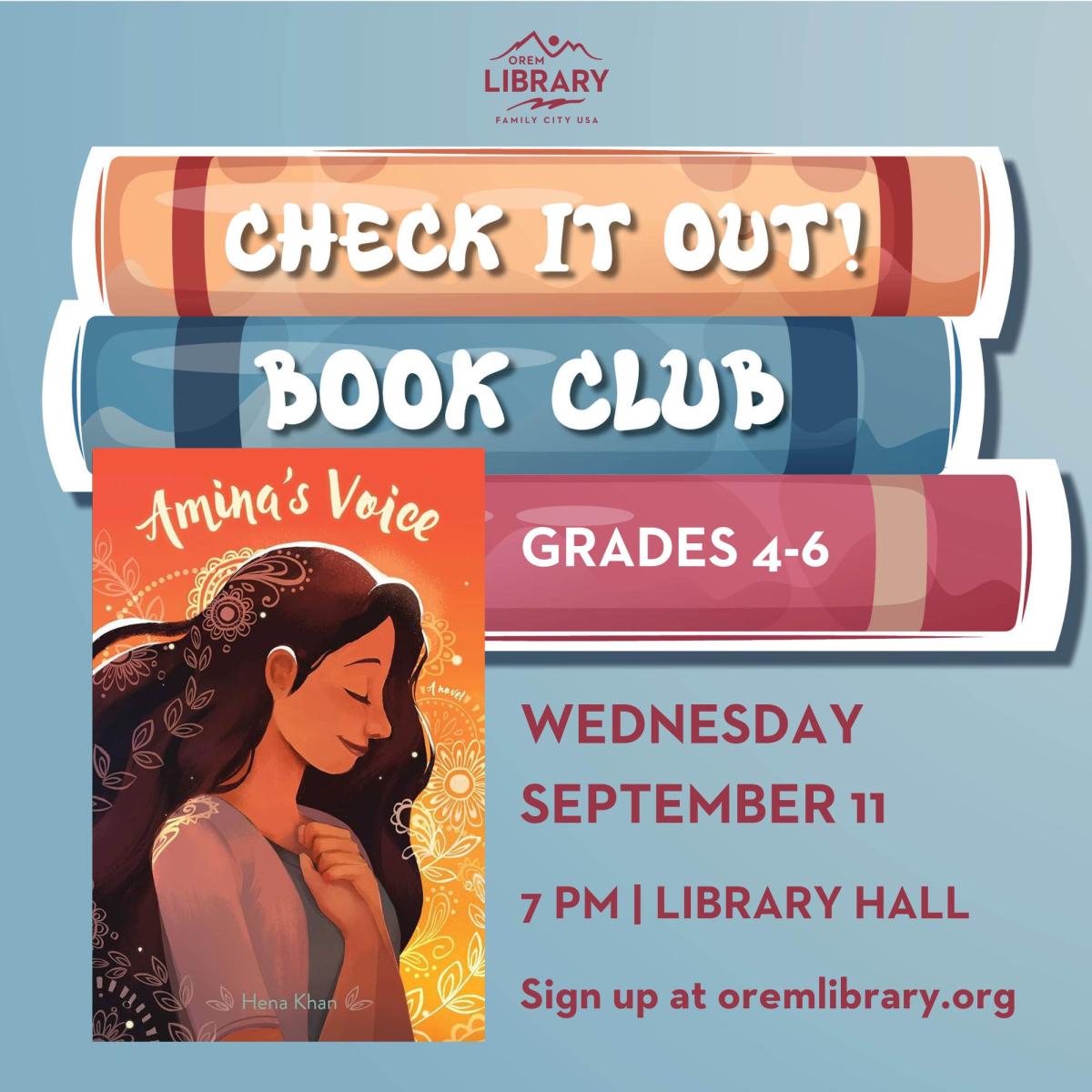 Check It Out! Book Club