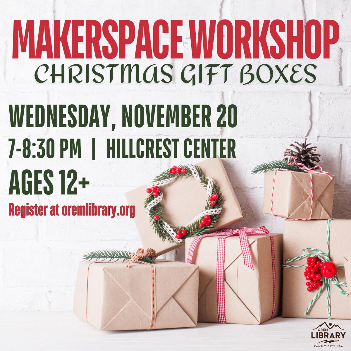 Makerspace Workshop